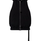 Gilet Cyclops Gimp con cappuccio in nero Rick owens drkshdw - donna 