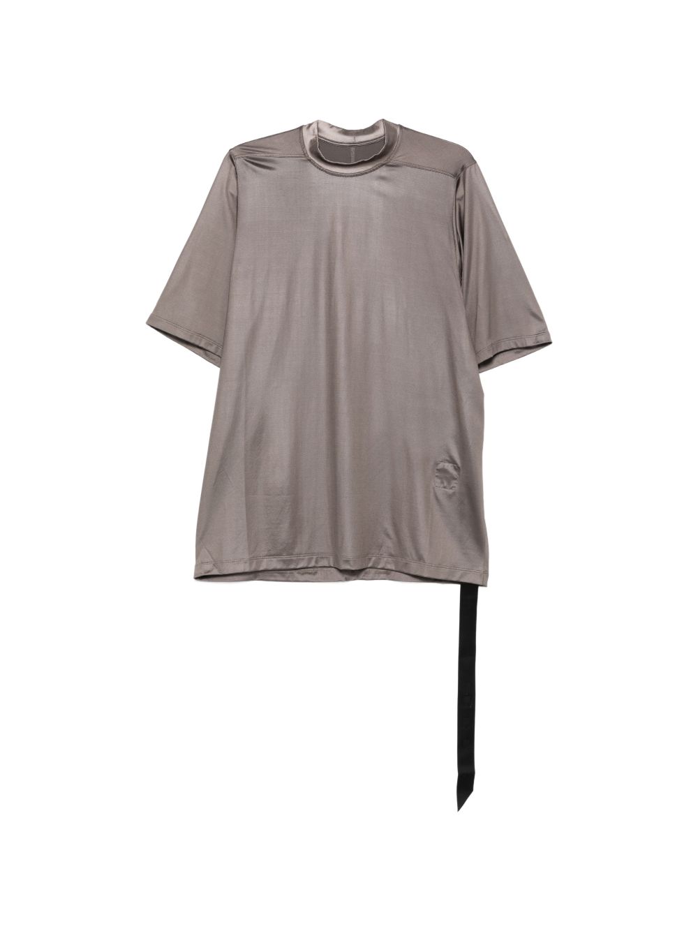 T-shirt a manica corta con nastro in grigio Rick owens drkshdw - donna 