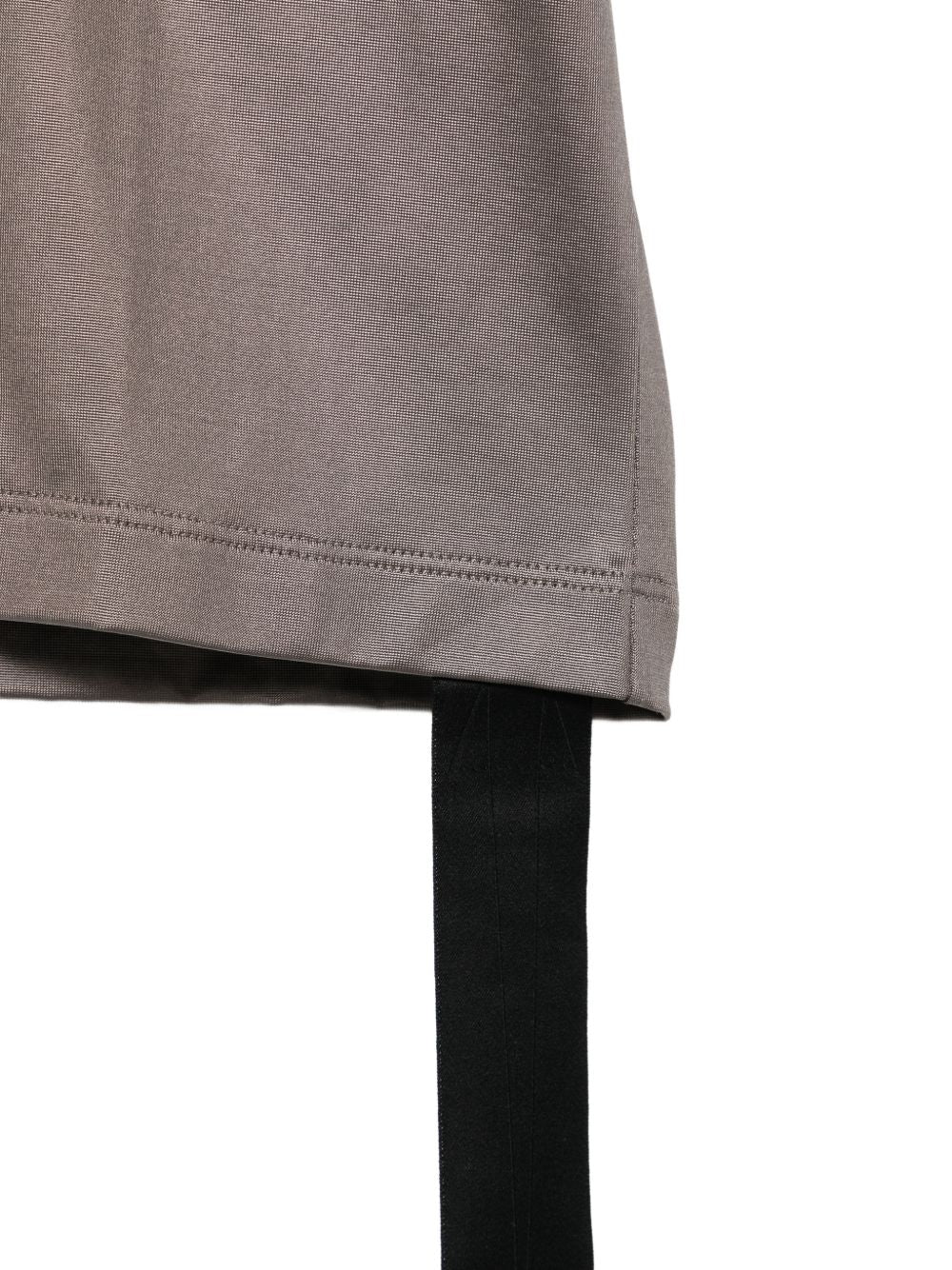 T-shirt a manica corta con nastro in grigio Rick owens drkshdw - donna 