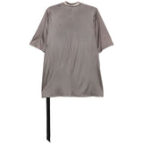 T-shirt a manica corta con nastro in grigio Rick owens drkshdw - donna 