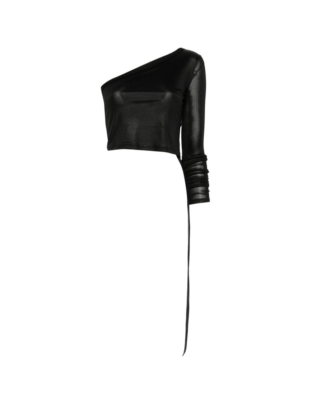 Top monospalla  in nero Rick owens drkshdw - donna 