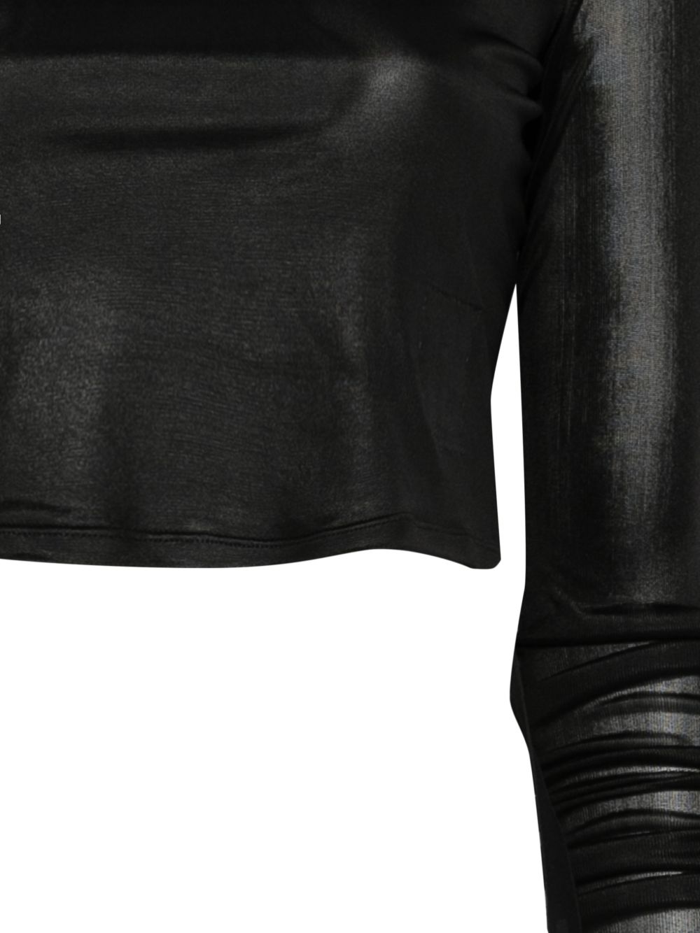 Top monospalla  in nero Rick owens drkshdw - donna 