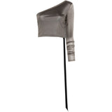 Top monospalla  in grigio Rick owens drkshdw - donna 