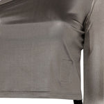 Top monospalla  in grigio Rick owens drkshdw - donna 