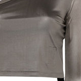 Top monospalla  in grigio Rick owens drkshdw - donna 