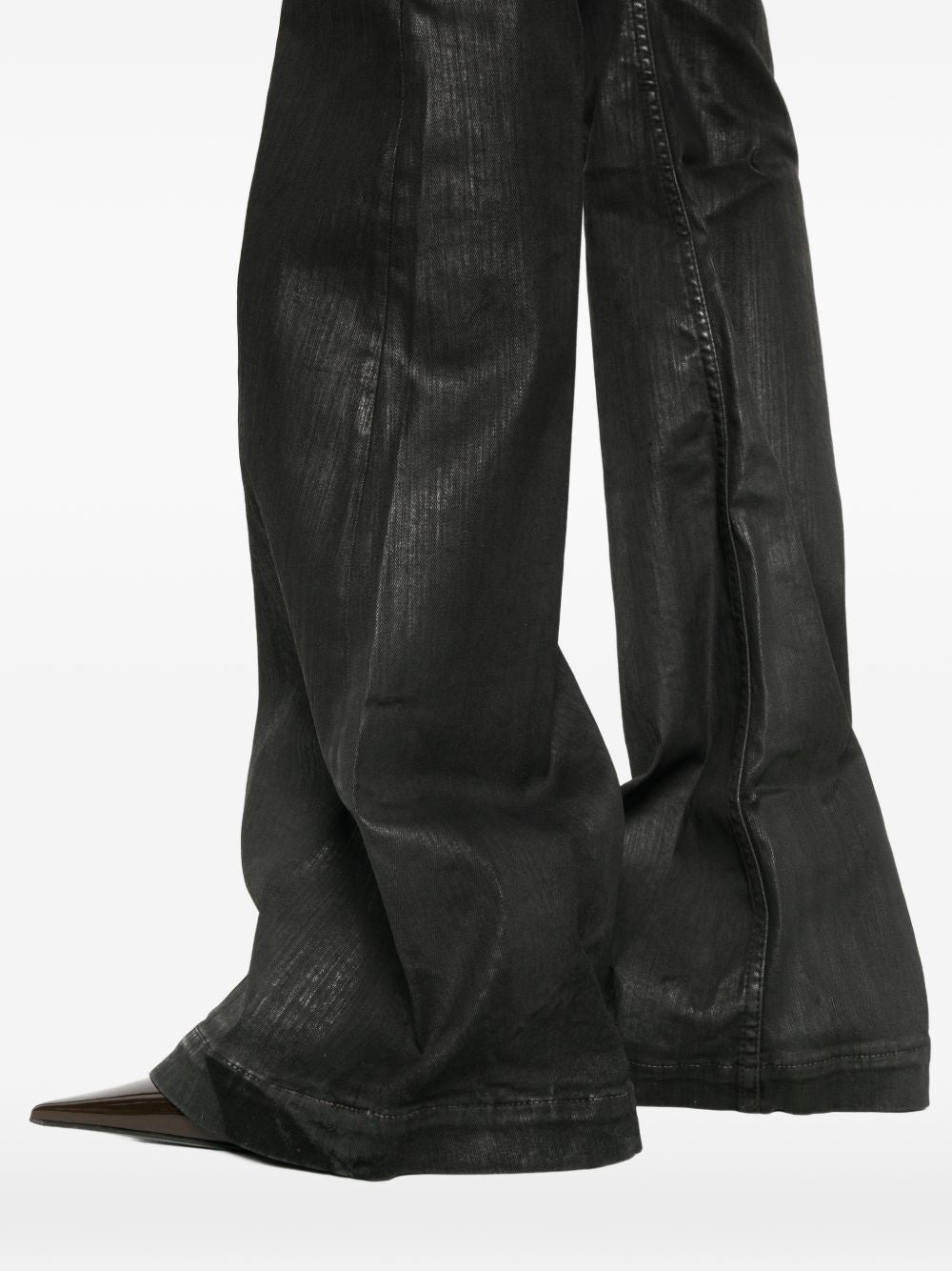 Jeans svasati Bolan in nero Rick owens drkshdw - donna 
