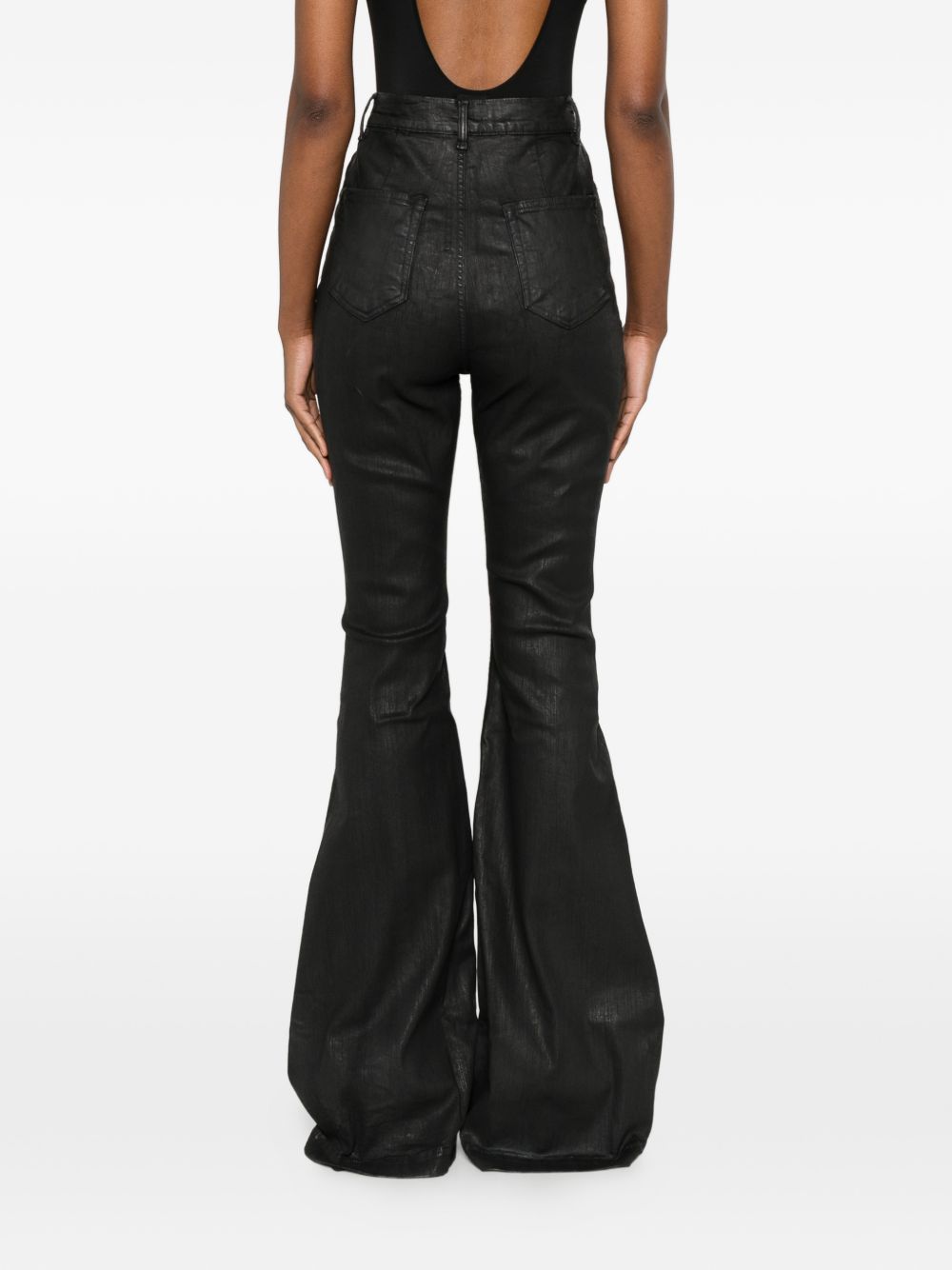 Jeans svasati Bolan in nero Rick owens drkshdw - donna 
