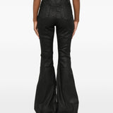 Jeans svasati Bolan in nero Rick owens drkshdw - donna 