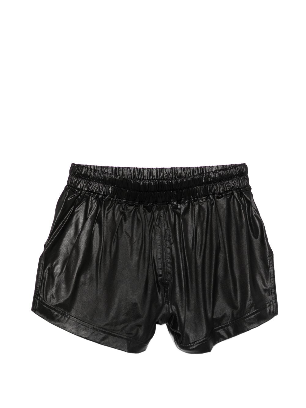 Pantaloncini con coulisse fog in nero Rick owens drkshdw - donna 