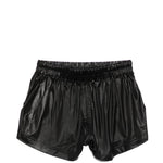 Pantaloncini con coulisse fog in nero Rick owens drkshdw - donna 