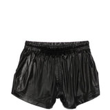 Pantaloncini con coulisse fog in nero Rick owens drkshdw - donna 