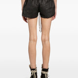 Shorts con coulisse fog in nero Rick owens drkshdw - donna 