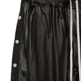 Pantaloncini con bottoni e coulisse in nero Rick owens drkshdw - donna 