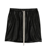 Shorts con coulisse in vita in nero Rick owens drkshdw - donna 