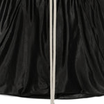 Shorts con coulisse in vita in nero Rick owens drkshdw - donna 