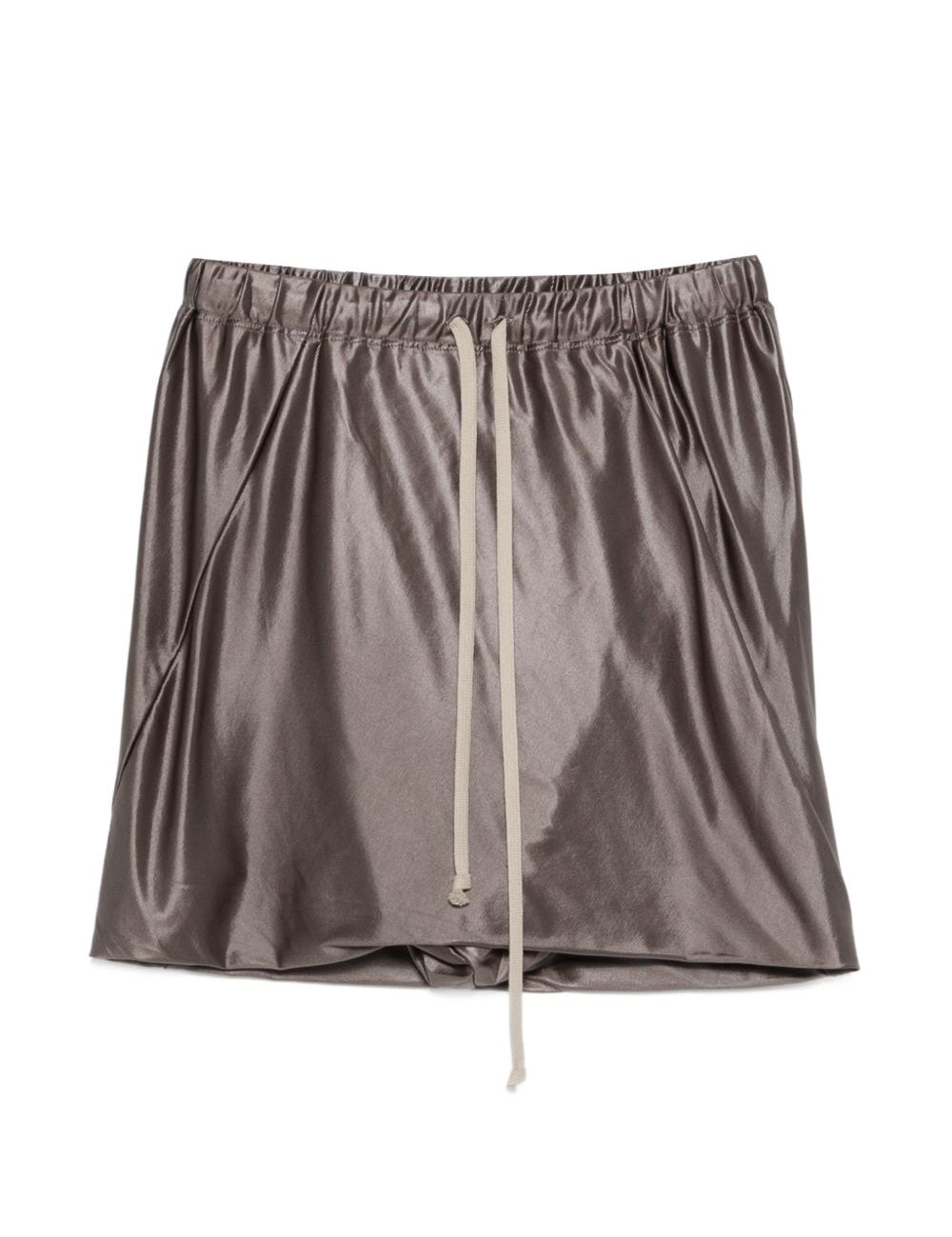 Shorts con coulisse in vita in grigio Rick owens drkshdw - donna 