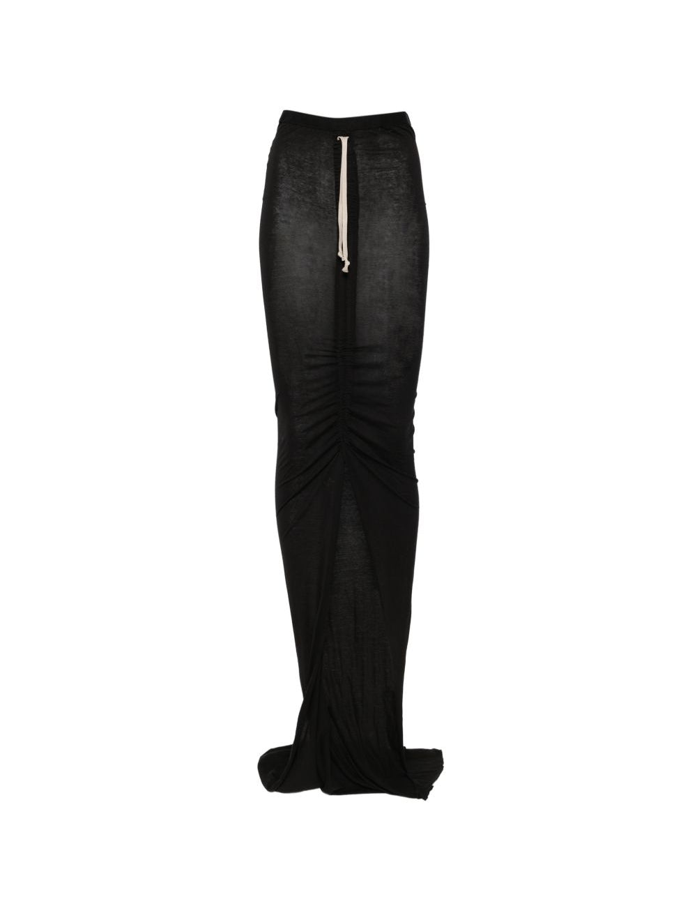 Gonna lunga con coulisse edfu in nero Rick owens drkshdw - donna 