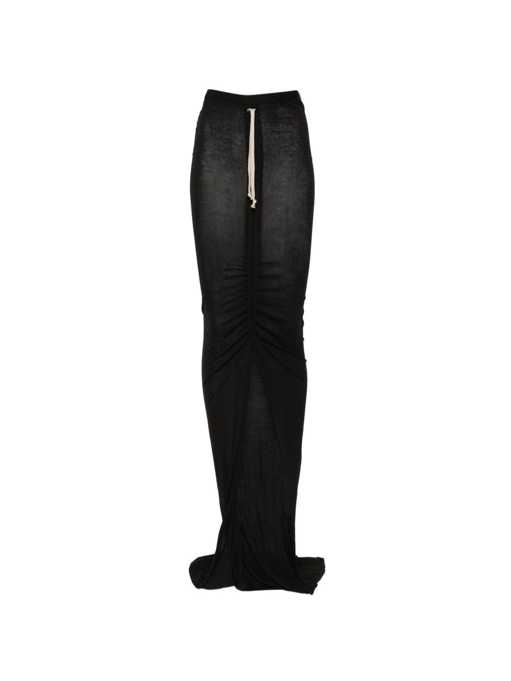 Gonna lunga con coulisse edfu in nero Rick owens drkshdw - donna 