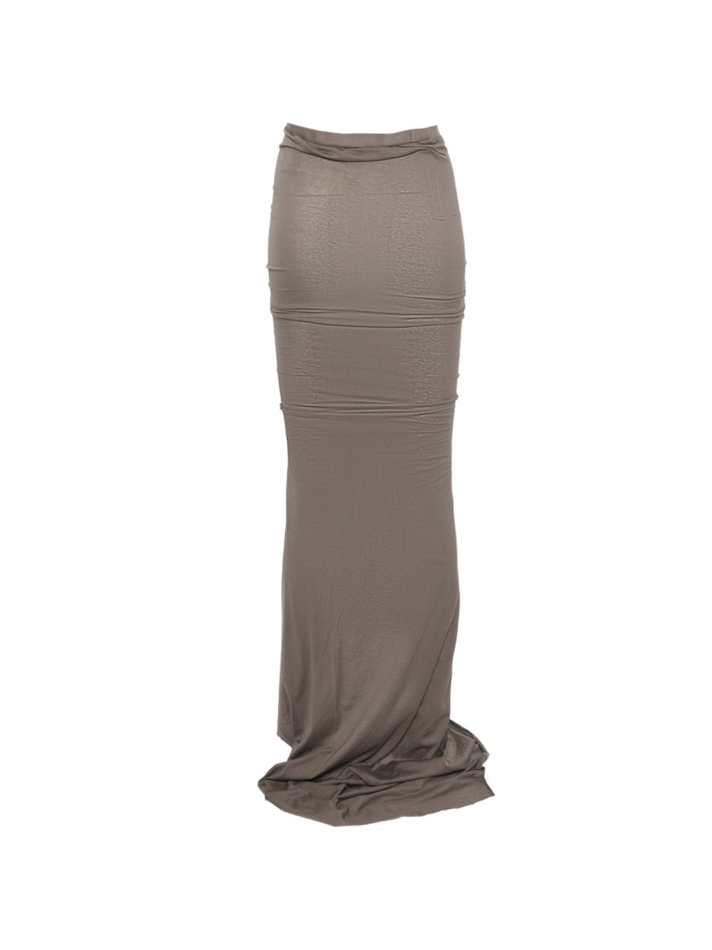 Gonna lunga Soft Edfu con spacco in grigio Rick owens drkshdw - donna 
