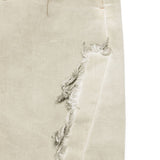 Gonna con effetto vissuto in beige Rick owens drkshdw - donna 