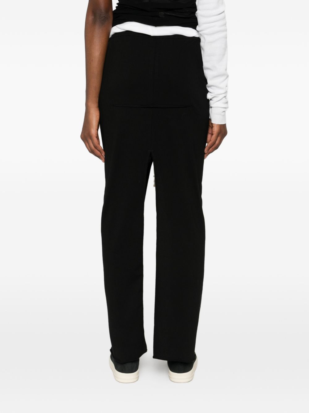 Gonna lunga con coulisse in nero Rick owens drkshdw - donna 