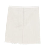 Gonna con spacchi sfilacciati in grigio Rick owens drkshdw - donna 