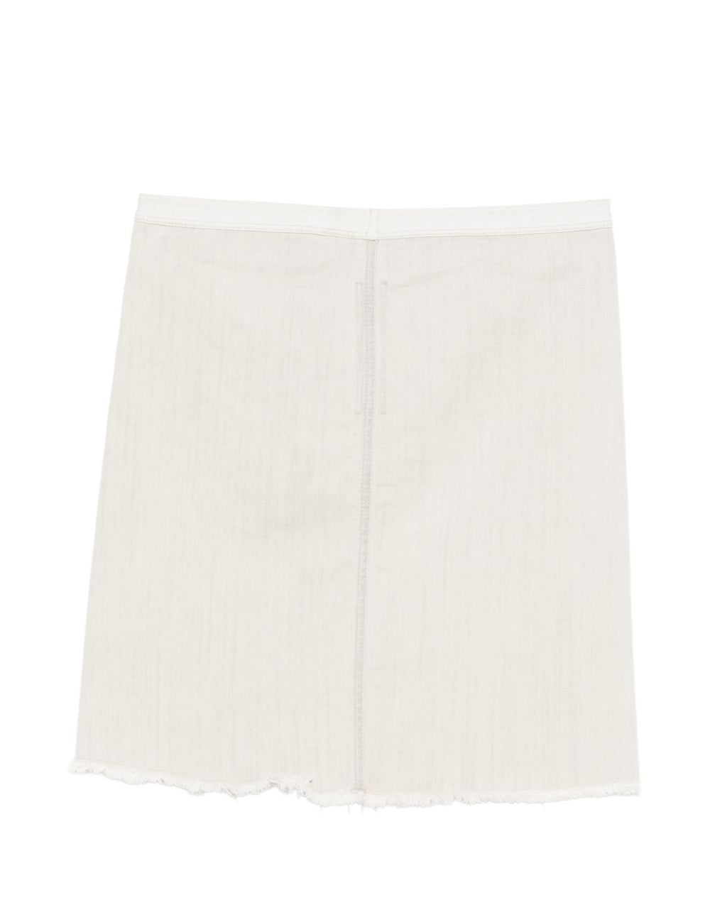 Gonna con spacchi sfilacciati in grigio Rick owens drkshdw - donna 