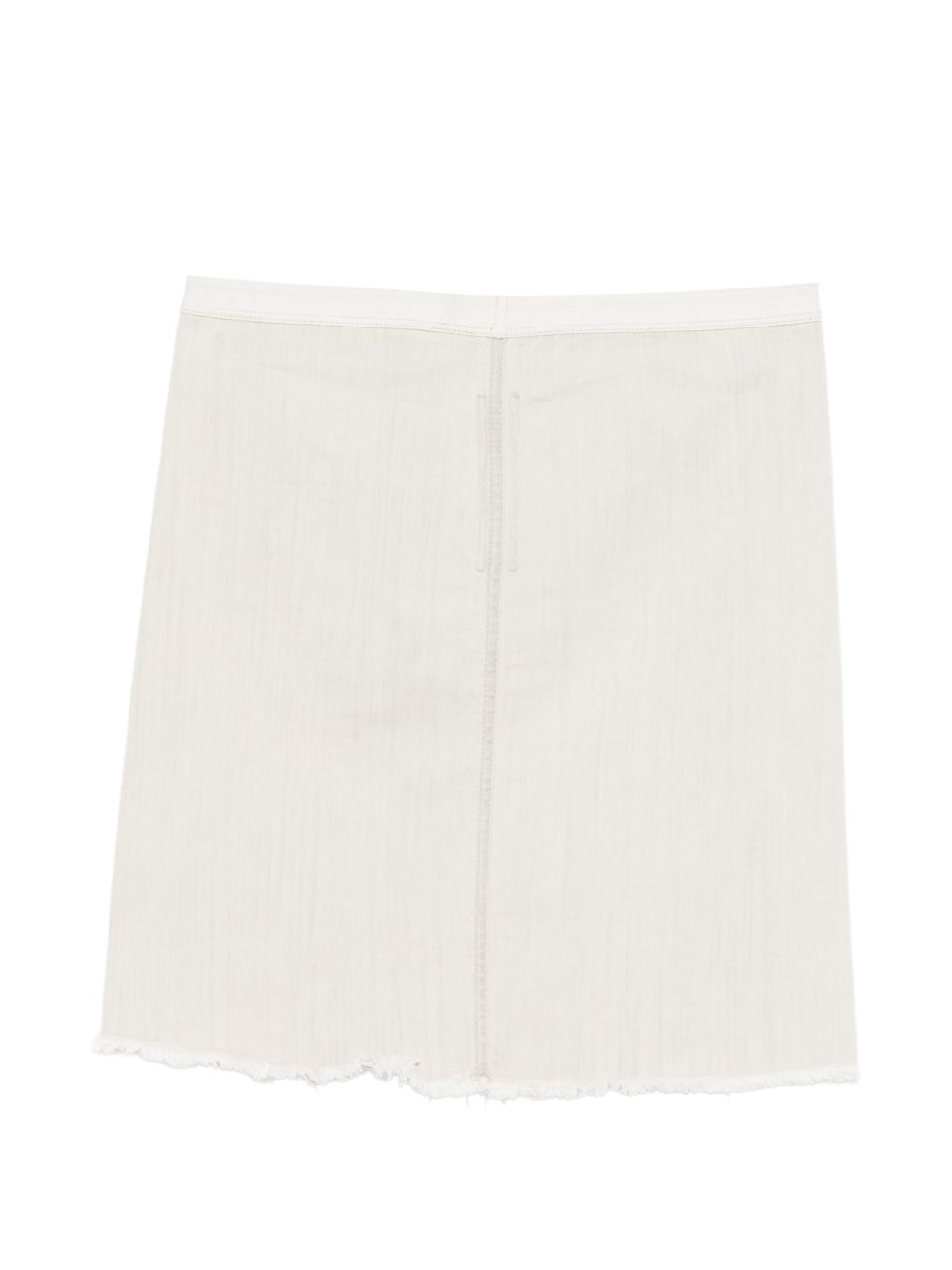 Gonna con spacchi sfilacciati in grigio Rick owens drkshdw - donna 