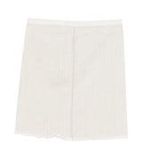 Gonna con spacchi sfilacciati in grigio Rick owens drkshdw - donna 