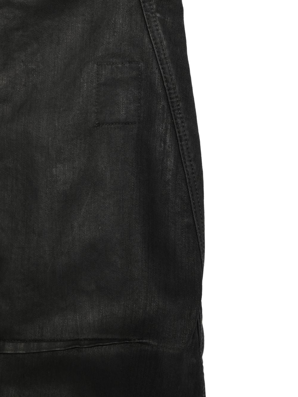 Abito lungo sliced rustier in nero Rick Owens DRKSHDW - donna 