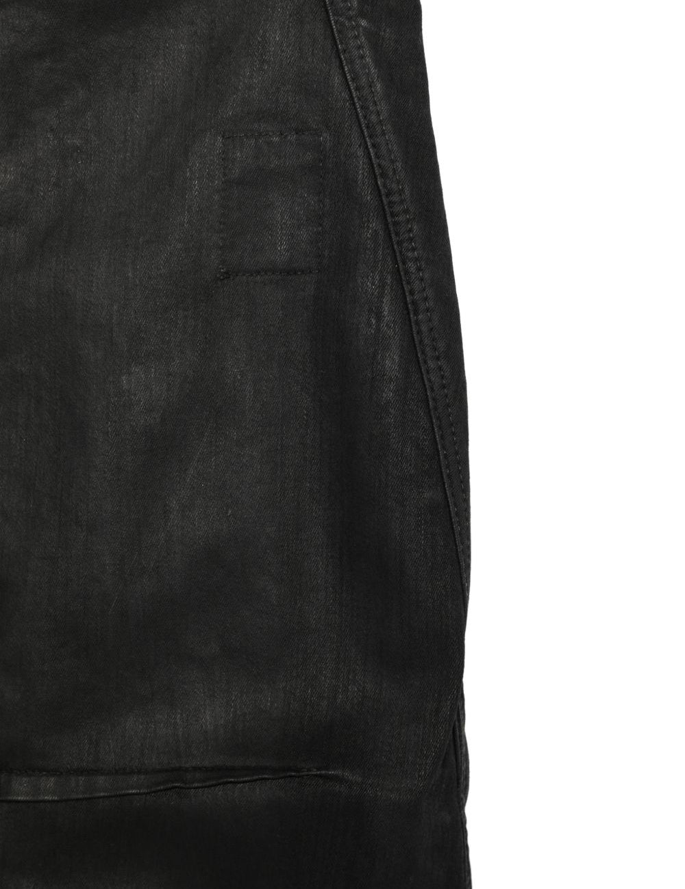 Abito lungo sliced rustier in nero Rick Owens DRKSHDW - donna 