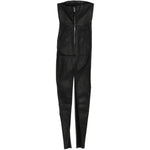 Abito lungo sliced rustier in nero Rick Owens DRKSHDW - donna 