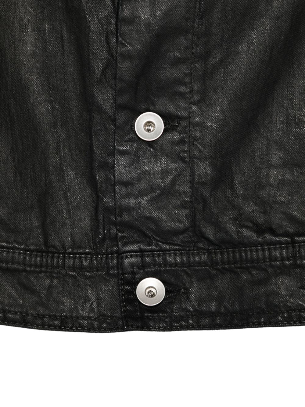 Giacca con frange crop in nero Rick owens drkshdw - donna 