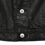 Giacca con frange crop in nero Rick owens drkshdw - donna 