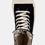 Sneakers alte in nero Rick Owens Drkshdw - donna 