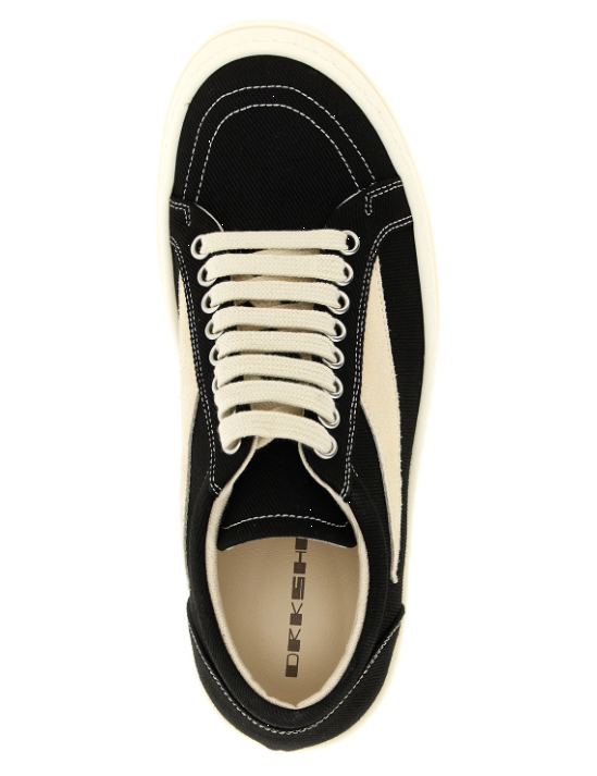 Sneakers basse vintage in nero Rick Owens Drkshdw - uomo 