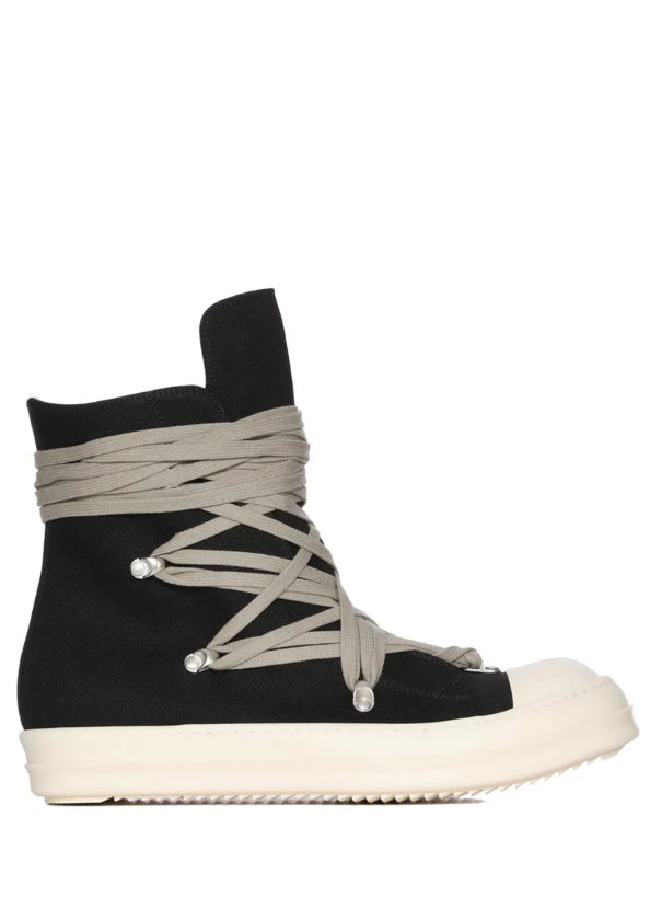 Sneakers Megalace in nero Rick Owens Drkshdw  - donna 