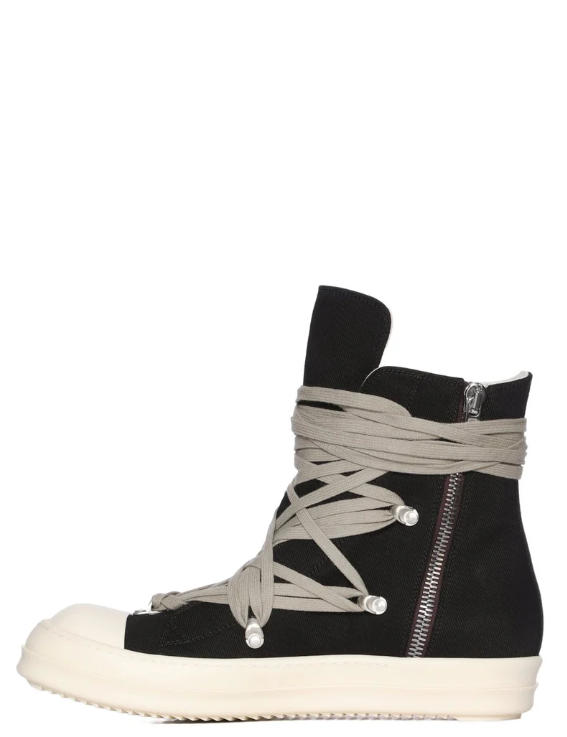 Sneakers Megalace in nero Rick Owens Drkshdw  - donna 