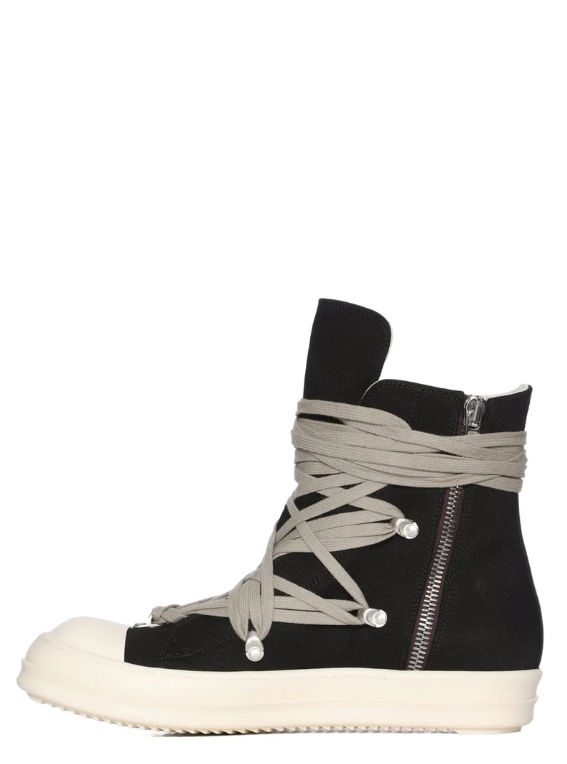 Sneakers Megalace in nero Rick Owens Drkshdw  - donna 