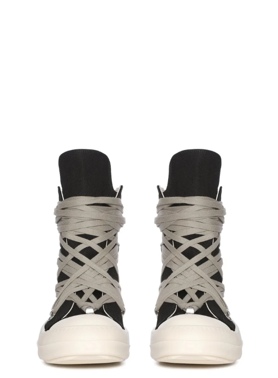 Sneakers Megalace in nero Rick Owens Drkshdw  - donna 