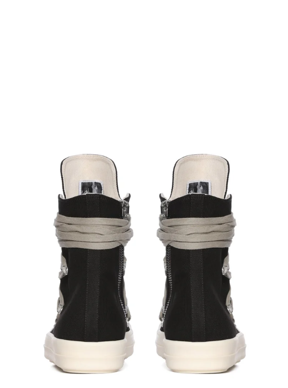 Sneakers Megalace in nero Rick Owens Drkshdw  - donna 