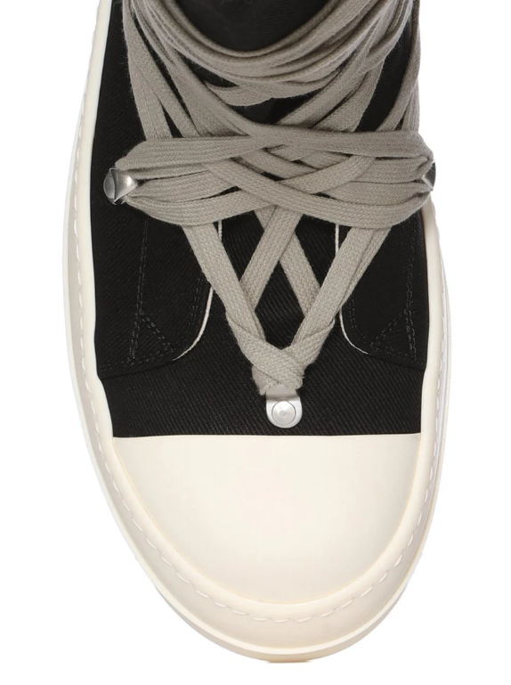 Sneakers Megalace in nero Rick Owens Drkshdw  - donna 