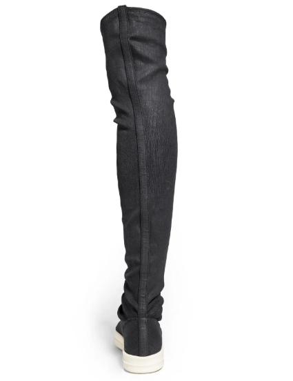Sneakers alte in nero Rick Owens Drkshdw - uomo<BR/> 