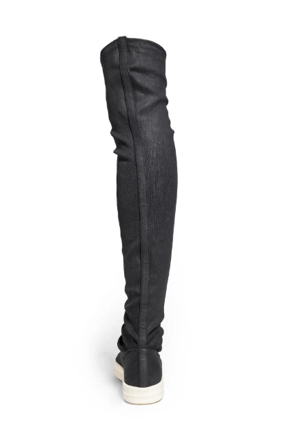 Sneakers alte in nero Rick Owens Drkshdw - uomo<BR/> 