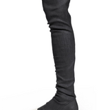 Sneakers alte in nero Rick Owens Drkshdw - uomo<BR/> 