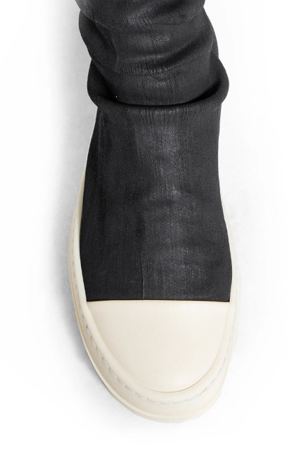 Sneakers alte in nero Rick Owens Drkshdw - uomo<BR/> 