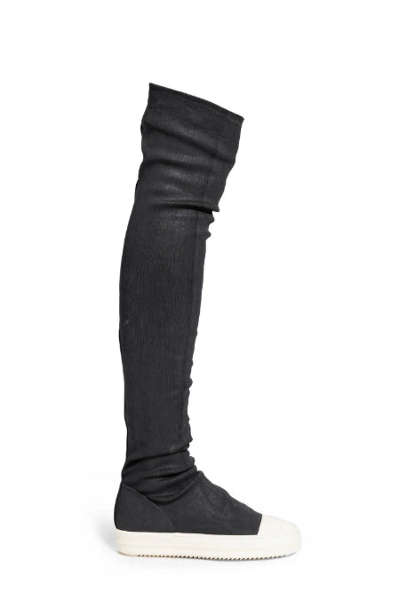 Sneakers alte in nero Rick Owens Drkshdw - uomo<BR/> 