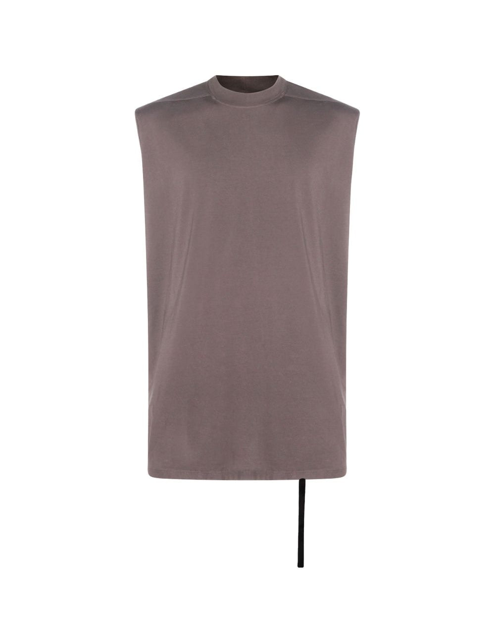 Canotta senza maniche in marrone Rick owens drkshdw - uomo 