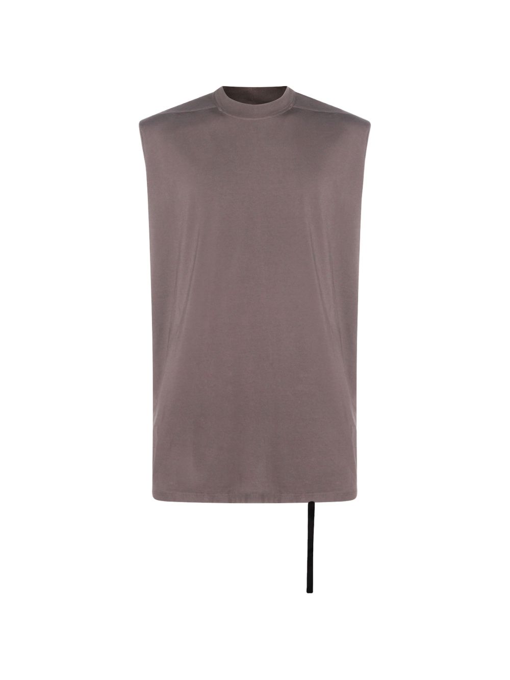 Canotta senza maniche in marrone Rick owens drkshdw - uomo 