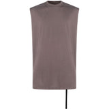 Canotta senza maniche in marrone Rick owens drkshdw - uomo 